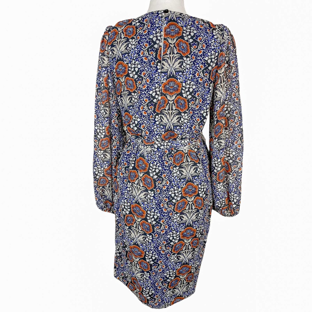 Walter Baker Dress Melissa Navy Pansy Size Small - Picture 7 of 13